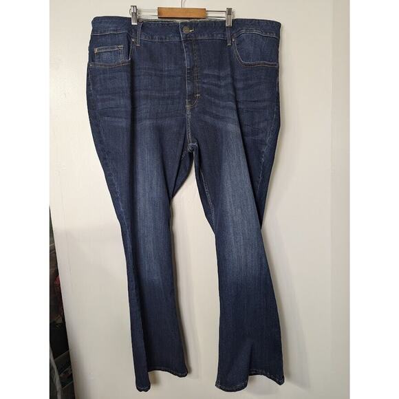 Lee Riders Indigo Jeans Size 26W Average NEW Stretch - Picture 1 of 10